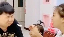 女儿演戏爸爸吃瓜视频,爸爸吃瓜笑翻，女儿演戏萌态十足