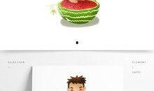 关于吃瓜的素材视频大全